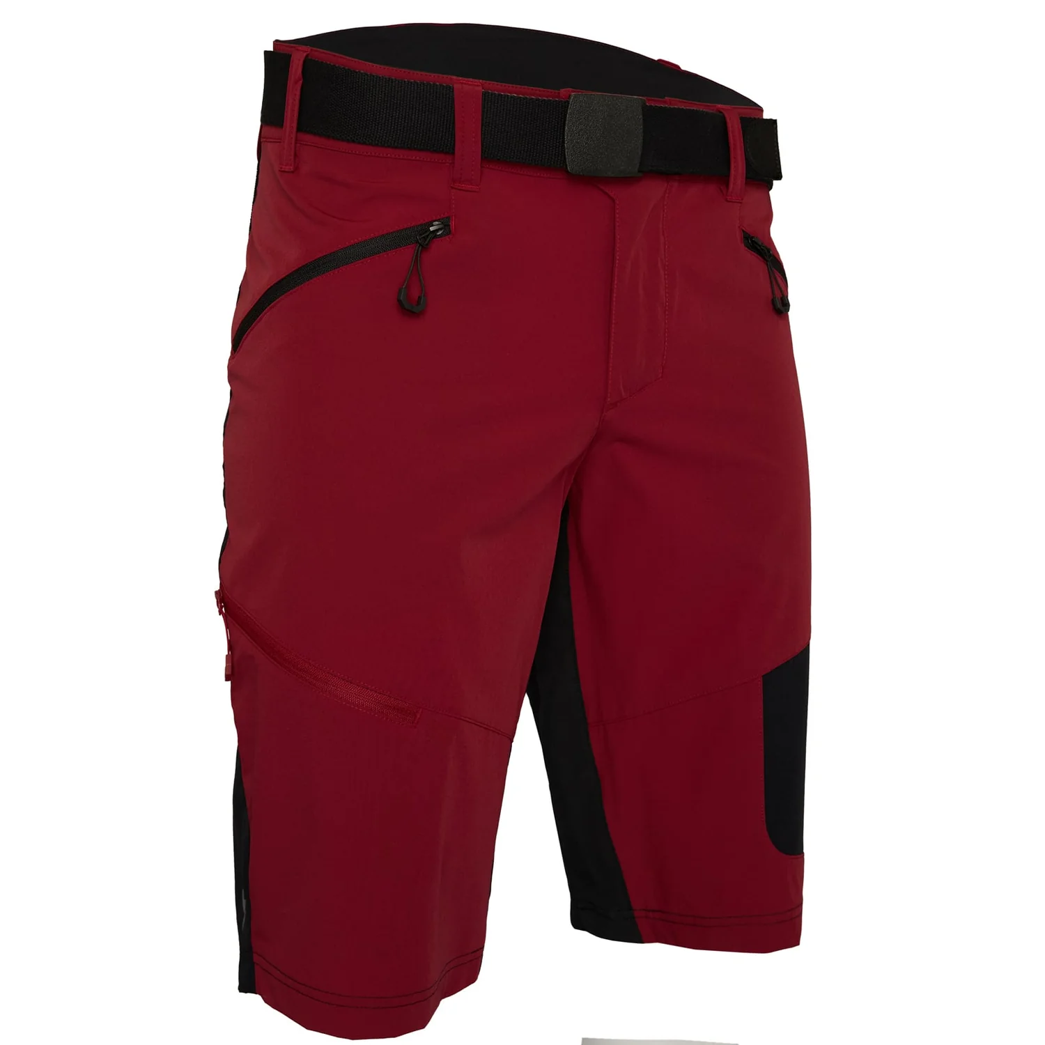 Cyklistické kalhoty MTB Silvini RANGO PRO MP 2225 merlot-black